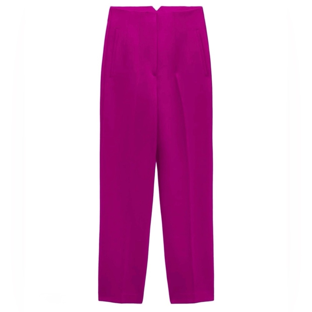 Zara Fuchsia Women's Trousers